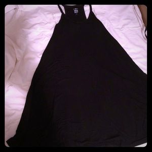 SO black soft swingy dress SZ S